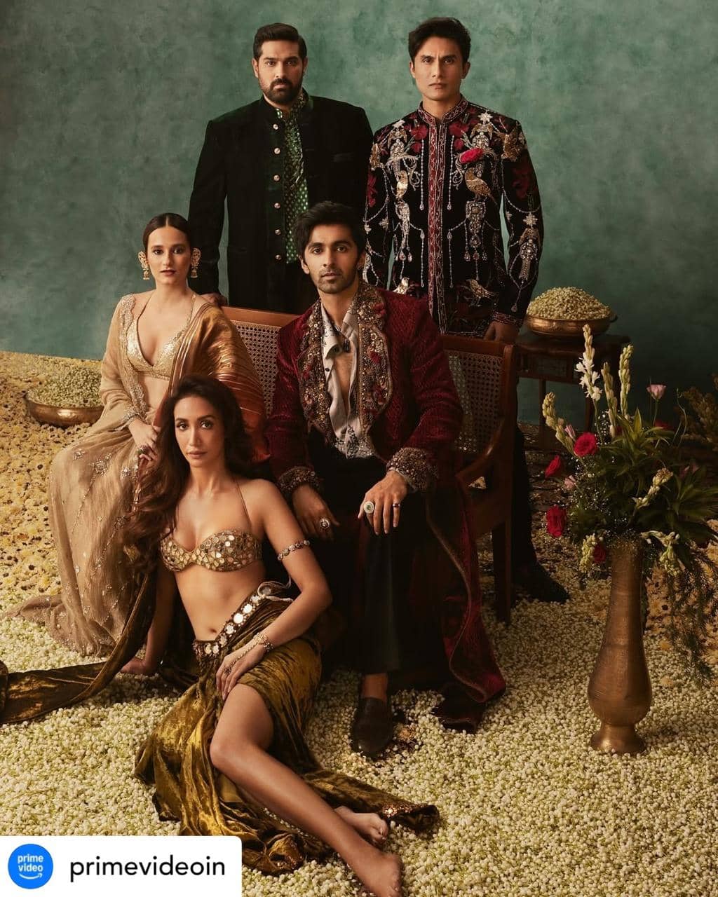 Cast styling for a film and series shoot, with camera-ready makeup and hair