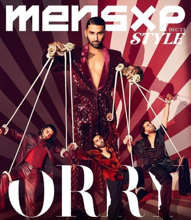 غلاف مجلة Mens XP Style. مكياج وشعر من شيتال موكهيدا